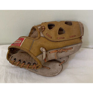 Vintage ALL PRO Baseball Glove Pee Wee PW 77-100 Leather EZ-Catch RHT Glove
